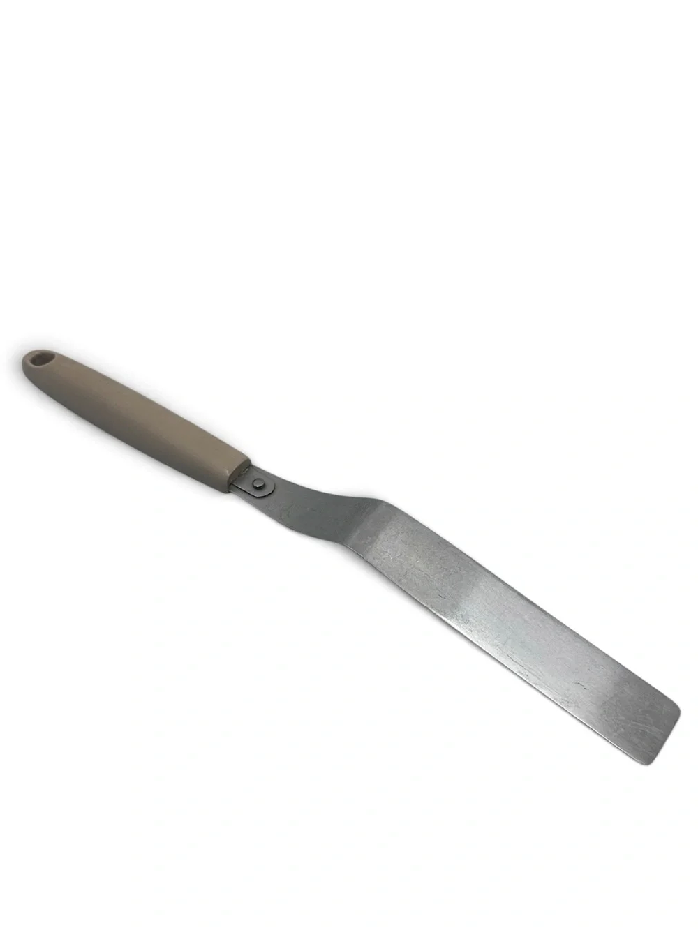 Vintage Flint USA Stainless Steel Offset Icing Spatula Harvest Wheat Baking MCM
